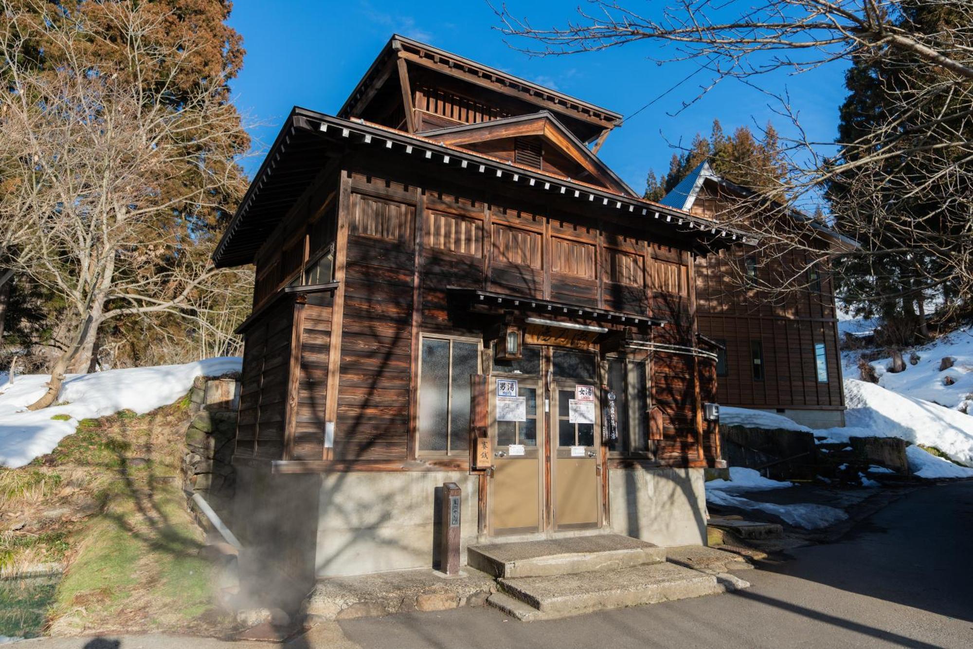 Nozawa Onsen Azegamikan Buitenkant foto